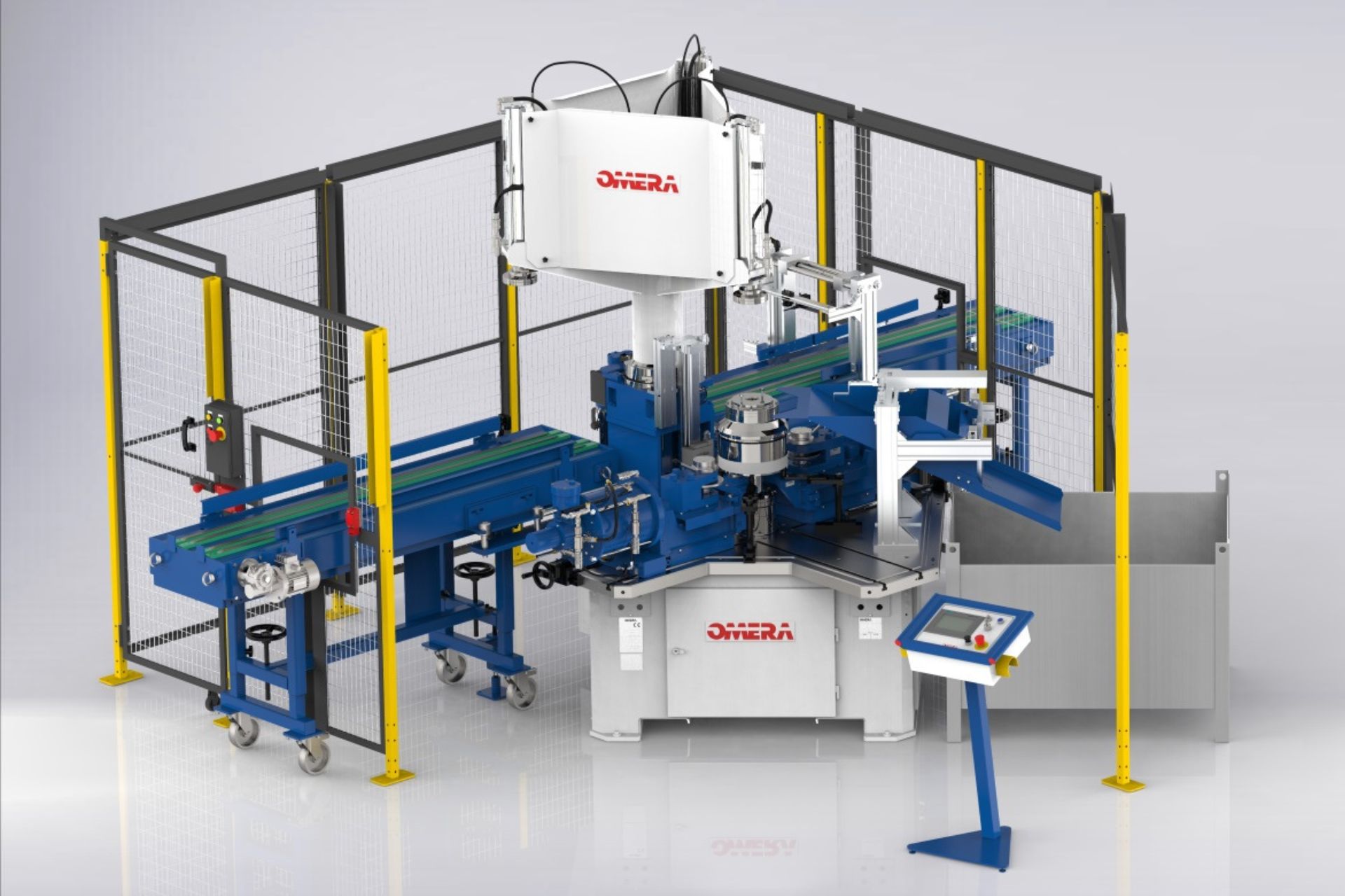 Omera : Macchine Rifilatrici Bordatrici - Remat Srl